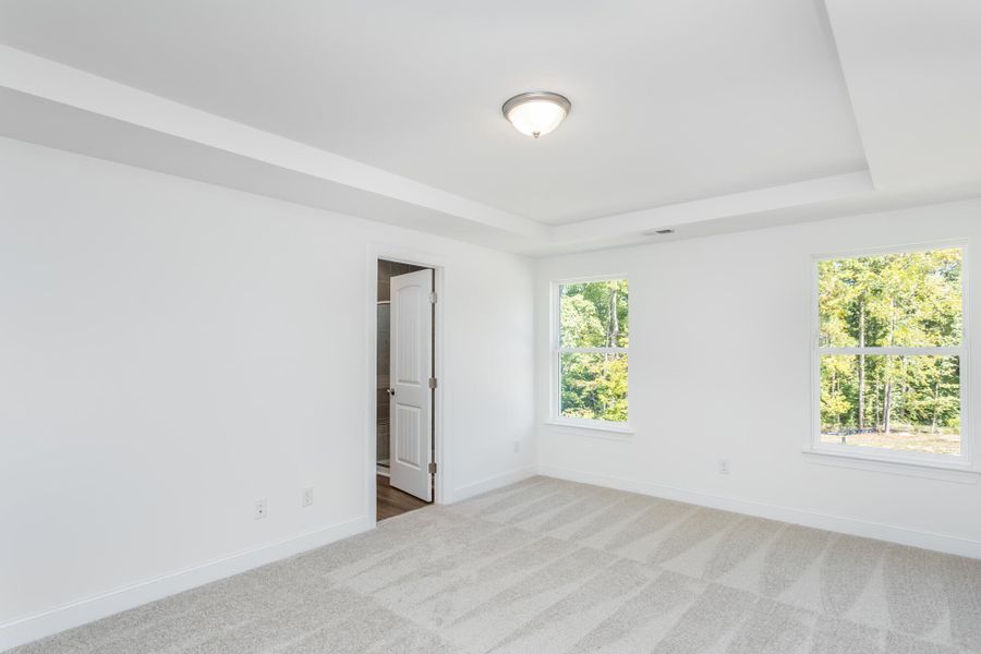 Spacious, unfurnished interior of a new home in Running Brook Townes, Durham (Image 14).