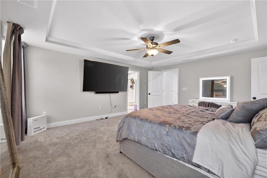 Furnished interior view inside a new home in , McDonough (Image 37).