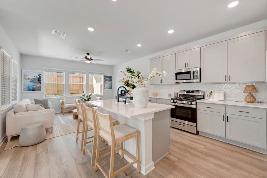Furnished interior view inside a new home in Park Central, Georgetown (Image 13).