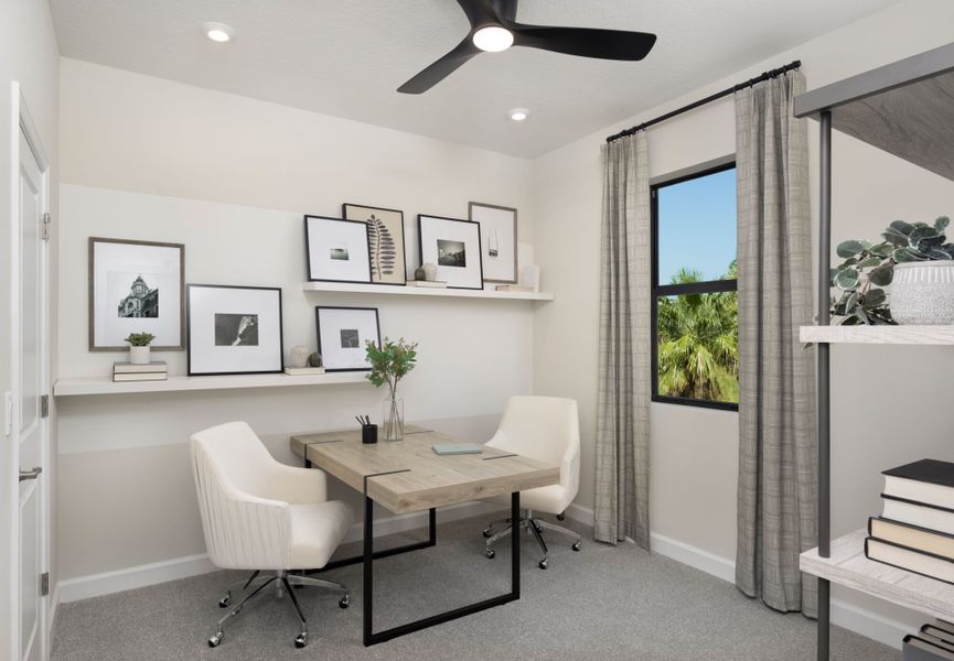 Representative furnished interior of a home built from the Ashton by Mattamy Homes in Tradition, Port St. Lucie (Image 11). Representative furnished interior of a home built from the Ashton by Mattamy Homes in Tradition, Port St. Lucie (Image 11).