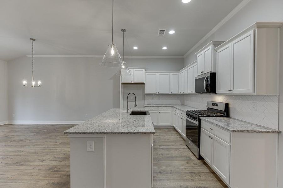 Furnished interior view inside a new home in , Jefferson (Image 19).