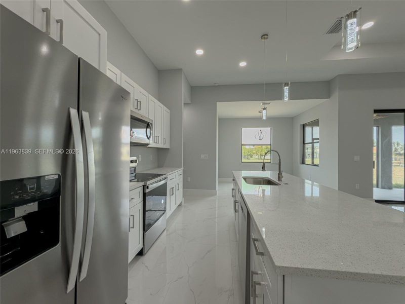 Furnished interior view inside a new home in , Lehigh Acres (Image 6). Furnished interior view inside a new home in , Lehigh Acres (Image 6).