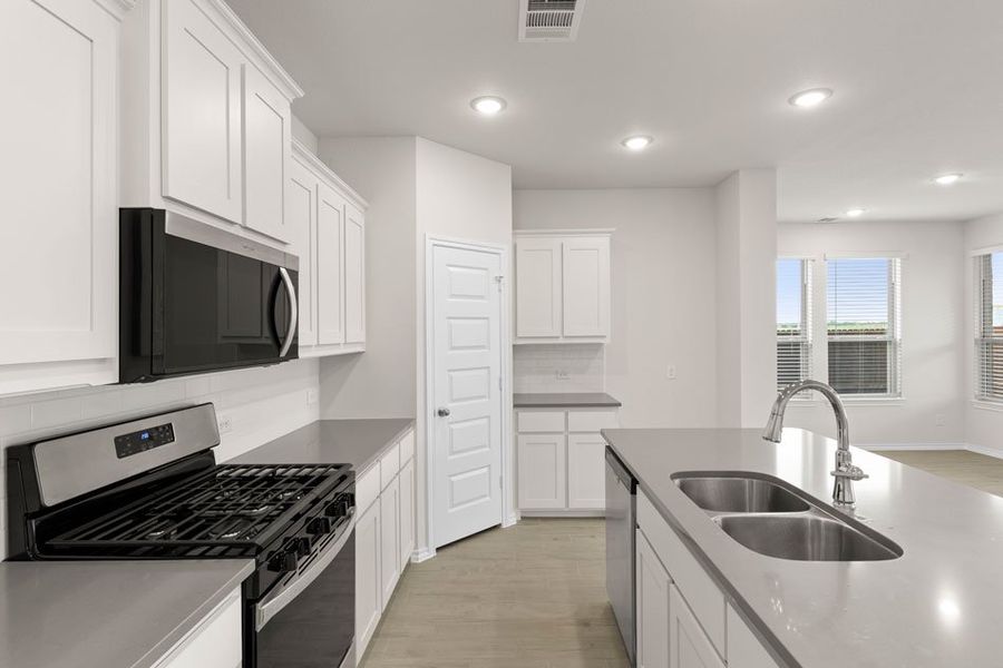 Representative exterior photo of a completed home built from the Mulberry by Impression Homes in Northspur, Terrell, TX (Image 8).