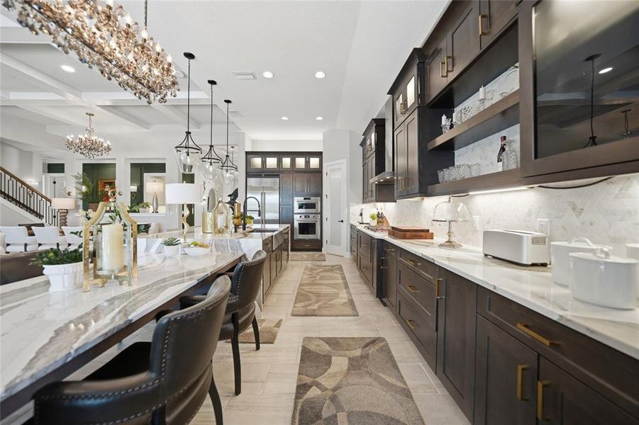 Furnished interior view inside a new home in , Venice (Image 38).