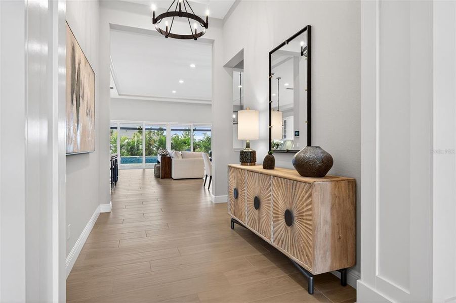 Furnished interior view inside a new home in , Venice (Image 11).