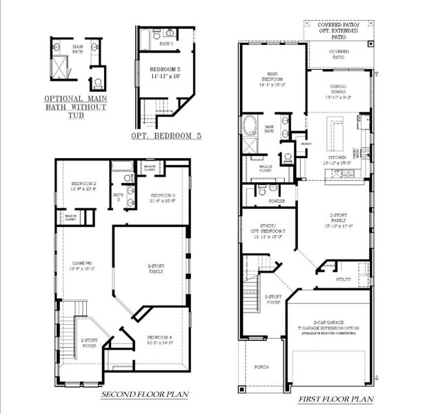 2D floor plan layout of this home in , Conroe, TX (Image 3). 2D floor plan layout of this home in , Conroe, TX (Image 3).