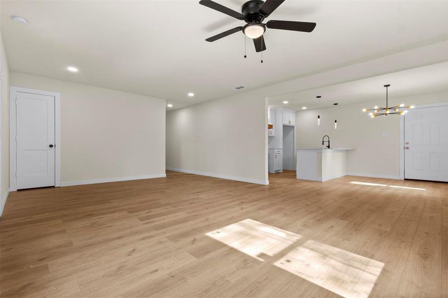 Spacious, unfurnished interior of a new home in , Azle (Image 12).