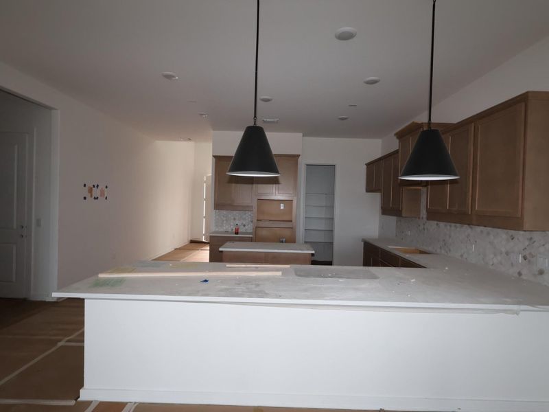 In-progress construction of a new home in Edgewood, Leander, TX (Image 6).