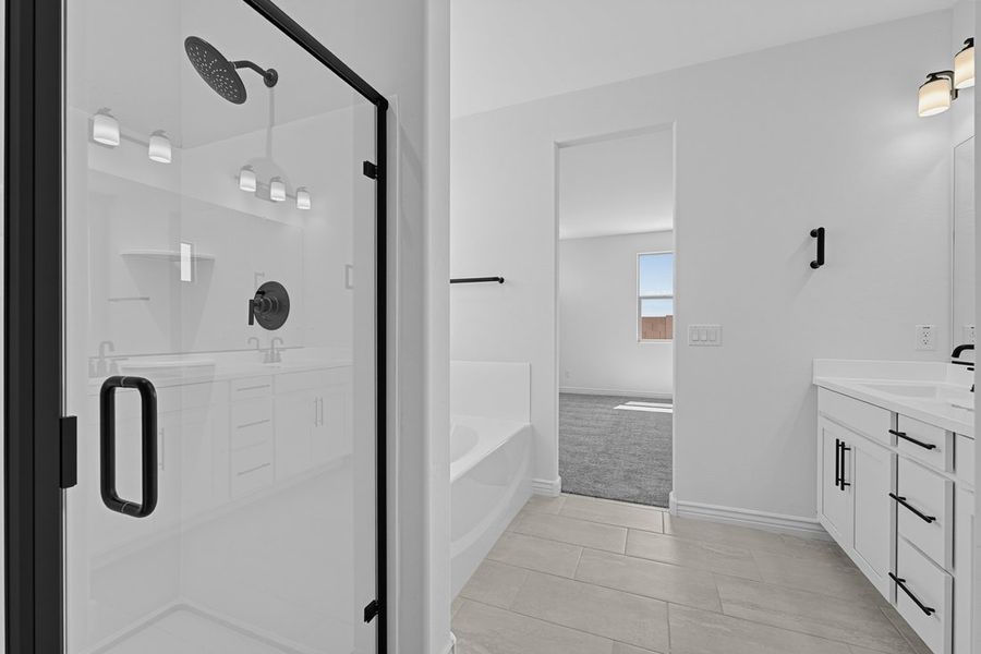 Furnished interior view inside a new home in Combs Ranch, San Tan Valley (Image 7).