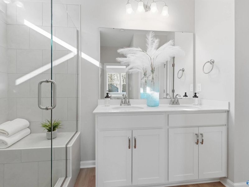 Furnished interior view inside a new home in Bailey Park, Fayetteville (Image 17).