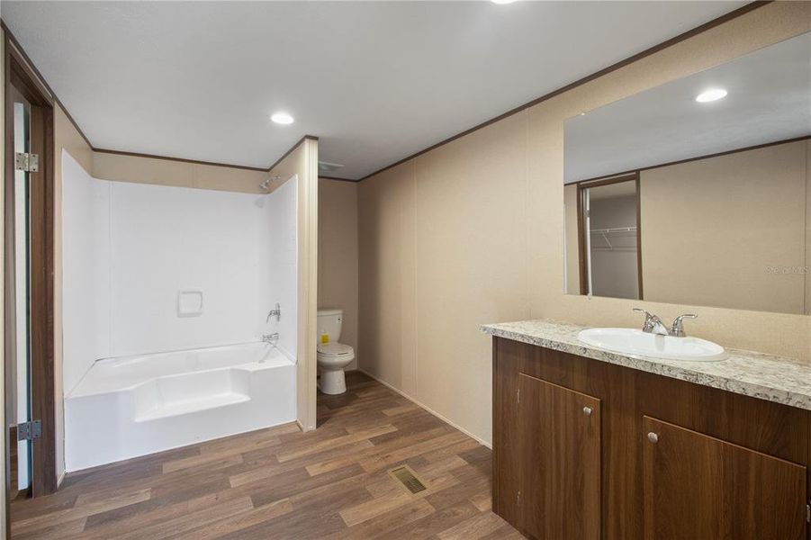 Furnished interior view inside a new home in , Hudson (Image 5).