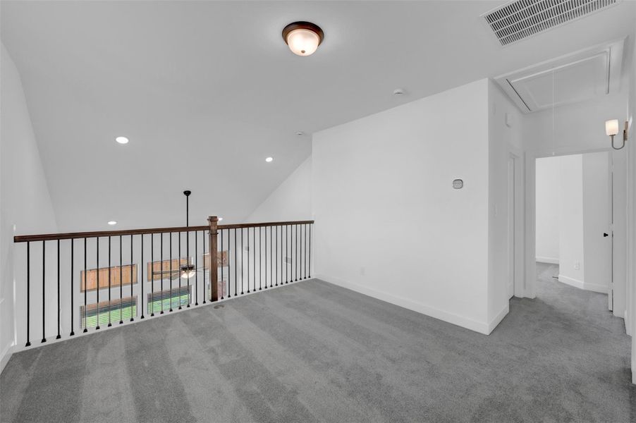 Spacious, unfurnished interior of a new home in Prairieland Village - Grove Collection, Cypress (Image 20).