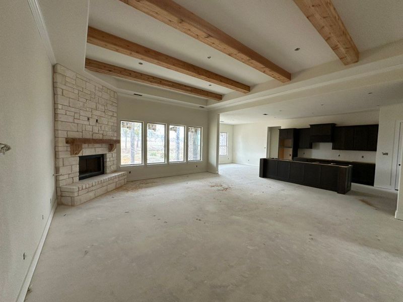 In-progress construction of a new home in Fannin Ranch, Leonard, TX (Image 22).