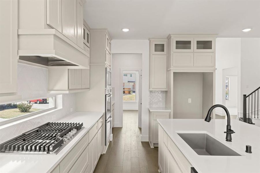 Furnished interior view inside a new home in Trails at Cottonwood Creek, Rowlett (Image 8).