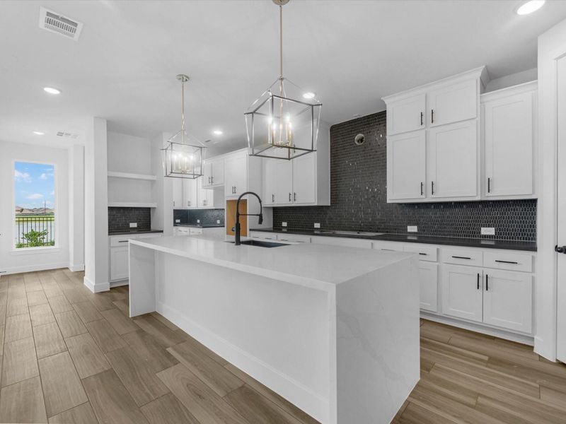 Furnished interior view inside a new home in Harvest Green, Richmond (Image 5).