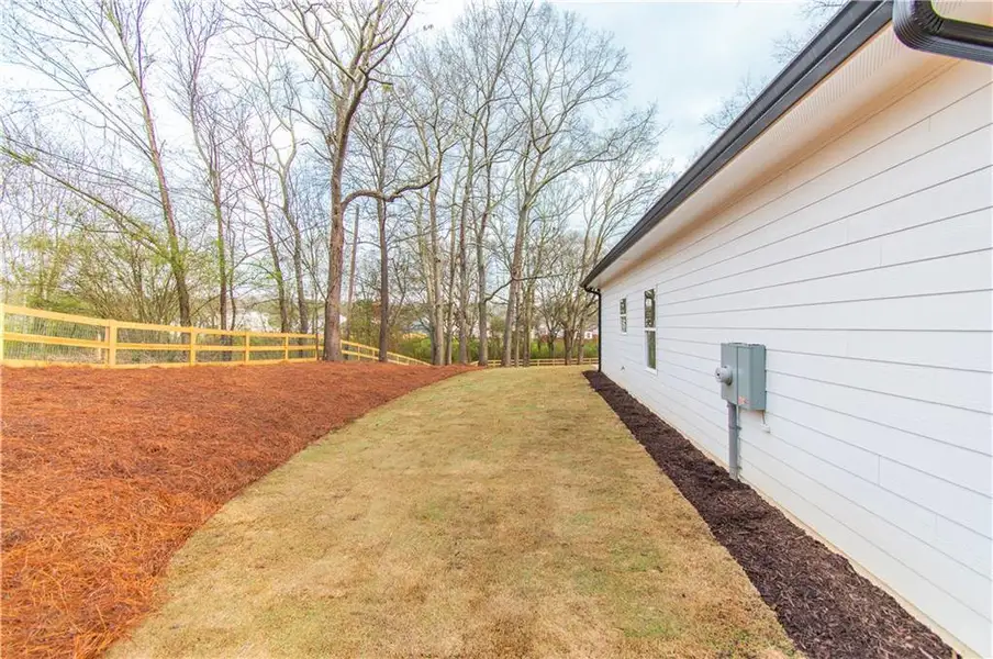 Exterior details and patio area of a home in , Cartersville (Image 22).