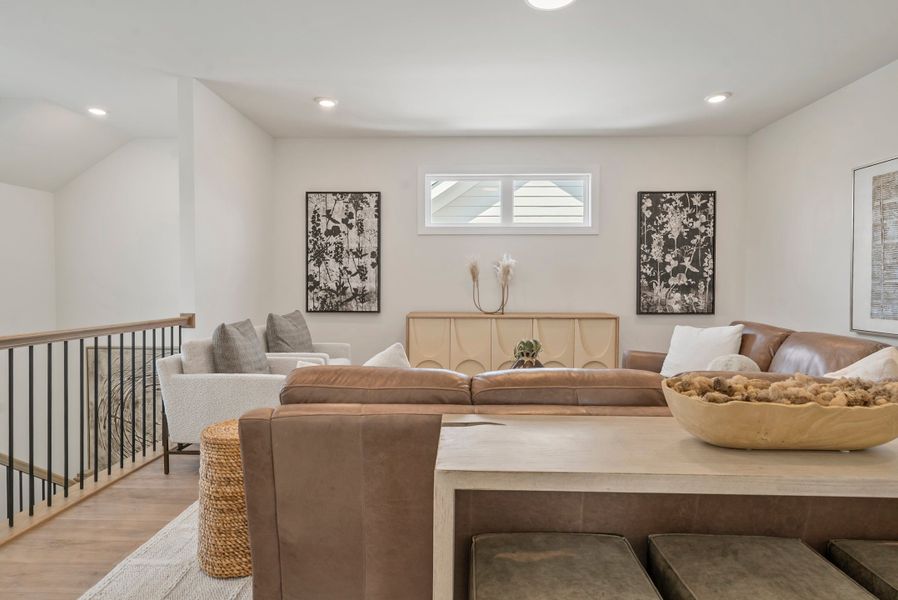 Representative furnished interior of a home built from the The Hickory by The Providence Group in Promenade at Sawnee Village, Cumming (Image 32).