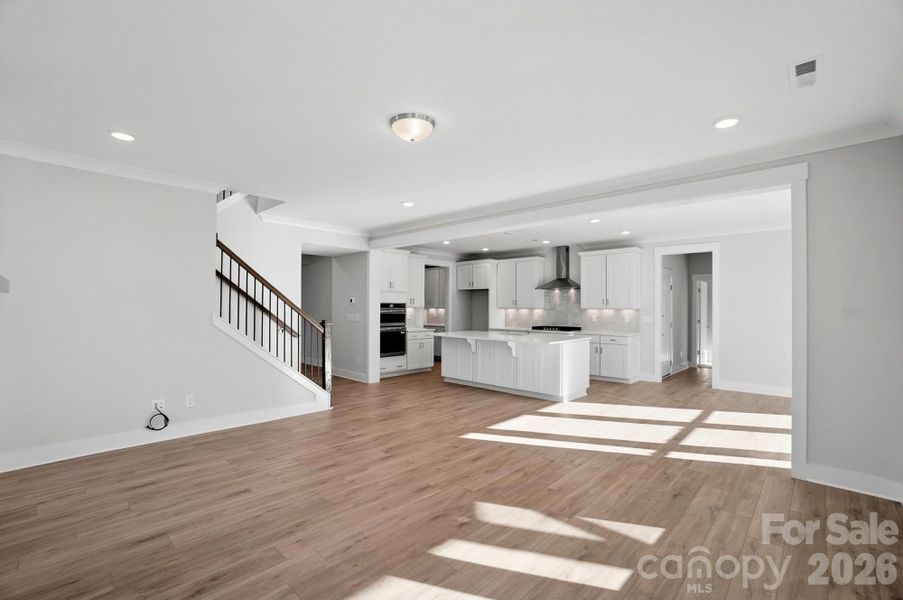 Open floorplan