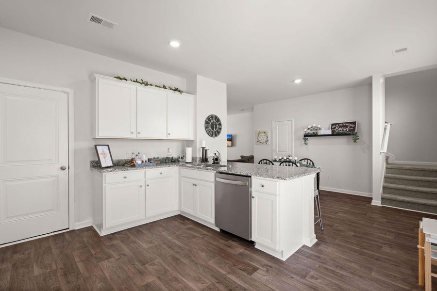 Furnished interior view inside a new home in , Summerville (Image 9).