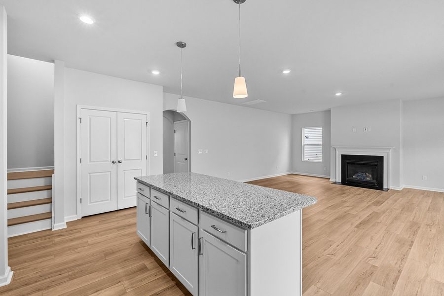 Furnished interior view inside a new home in Hanes Lake, Winston-Salem (Image 11).