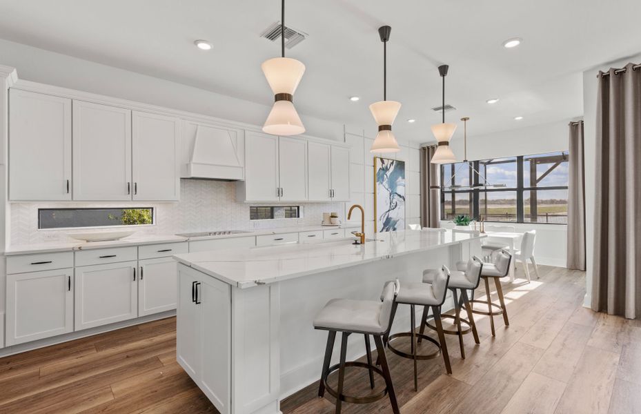 Chef-inspired kitchen