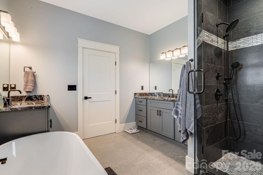 Furnished interior view inside a new home in , Hendersonville (Image 43).