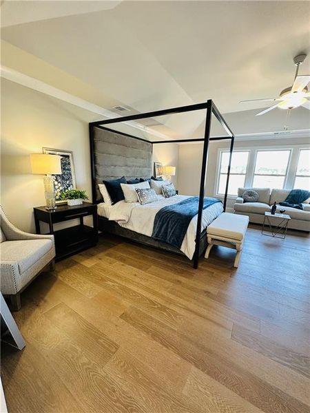 Furnished interior view inside a new home in , Cumming (Image 36).