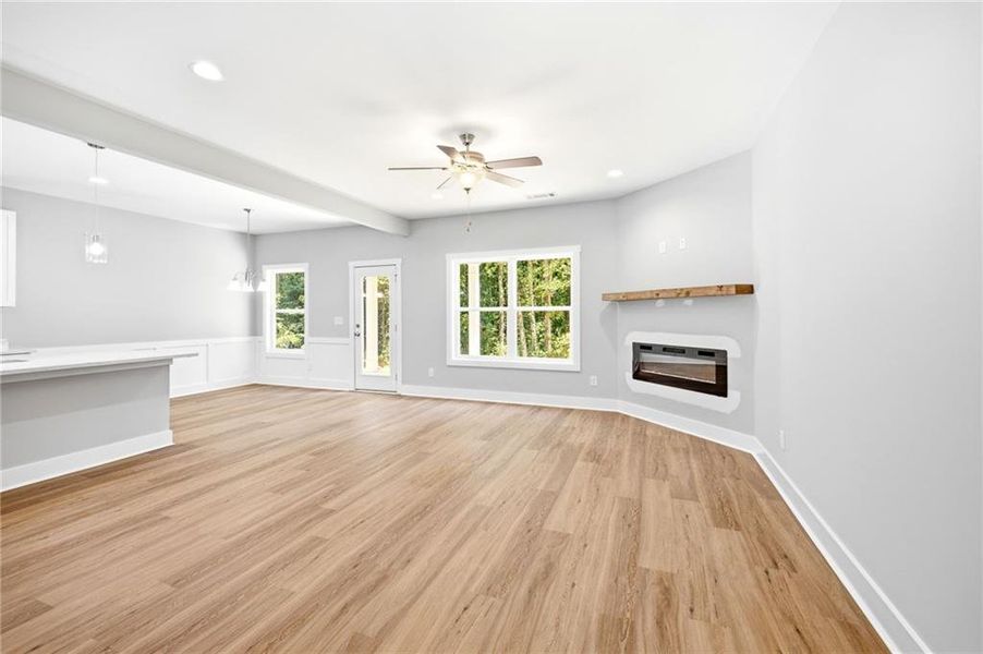 Spacious, unfurnished interior of a new home in , Mount Airy (Image 30).