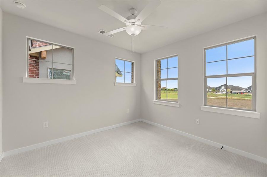 Spacious, unfurnished interior of a new home in The Tribute, The Colony (Image 19). Spacious, unfurnished interior of a new home in The Tribute, The Colony (Image 19).