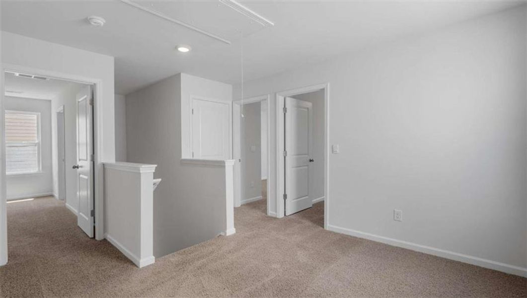 Spacious, unfurnished interior of a new home in Sherwood Manor, South Fulton (Image 8). Spacious, unfurnished interior of a new home in Sherwood Manor, South Fulton (Image 8).