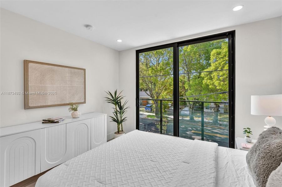 Furnished interior view inside a new home in , Miami (Image 45). Furnished interior view inside a new home in , Miami (Image 45).