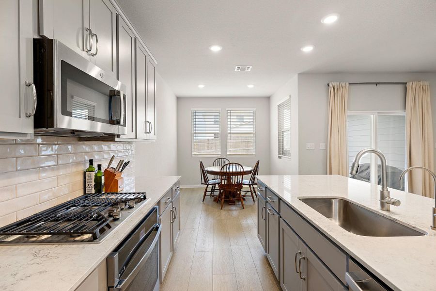 Furnished interior view inside a new home in Rolling Glen, Hutto (Image 14).