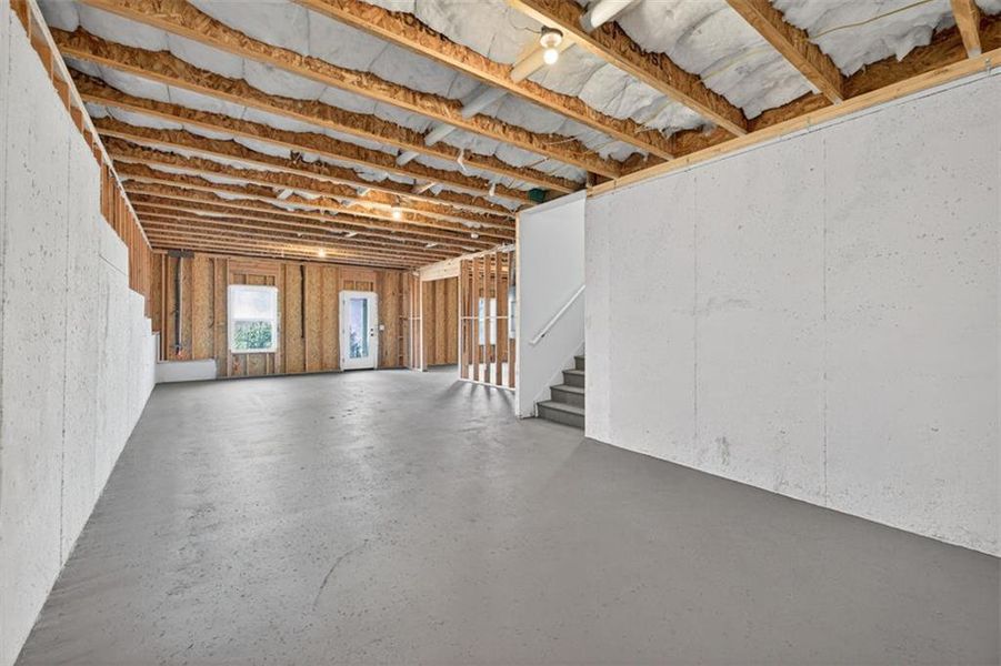 In-progress construction of a new home in Garrett Preserve, Douglasville, GA (Image 39).