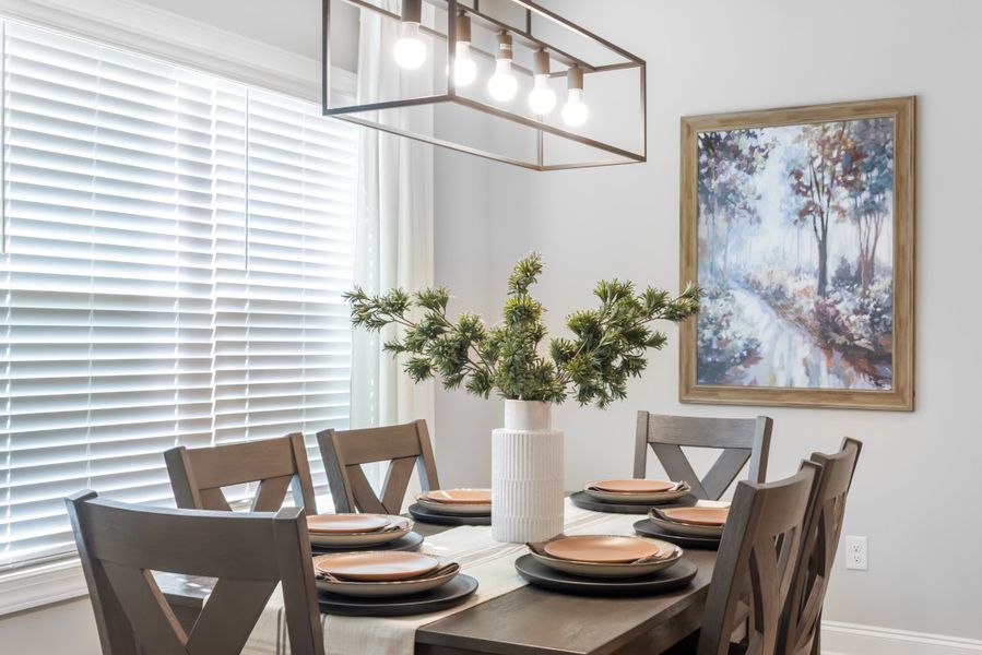 Furnished interior view inside a new home in Ridge Pointe, Athens (Image 9).