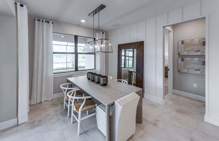 Café, located right off the kitchen Café, located right off the kitchen