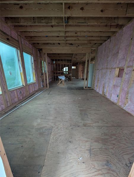 In-progress construction of a new home in , Bellaire, TX (Image 24).