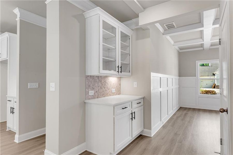 Furnished interior view inside a new home in Hidden Fields, Hoschton (Image 15).