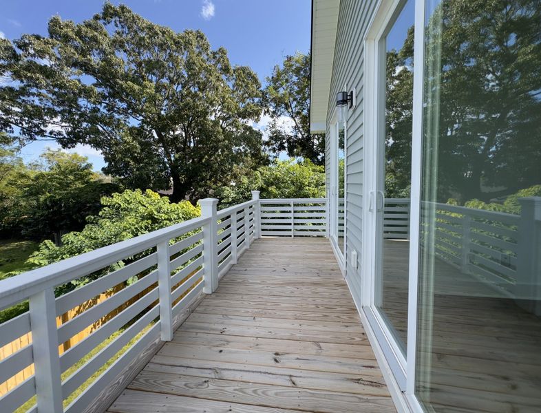 Exterior details and patio area of a home in , North Charleston (Image 26).