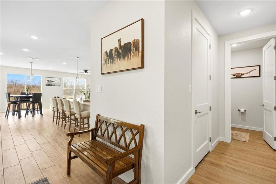 Furnished interior view inside a new home in , Stephenville (Image 9).