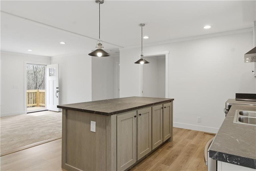 Furnished interior view inside a new home in , Ball Ground (Image 32).