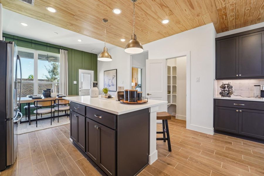 Furnished interior view inside a new home in Emory Glen, Magnolia (Image 12).