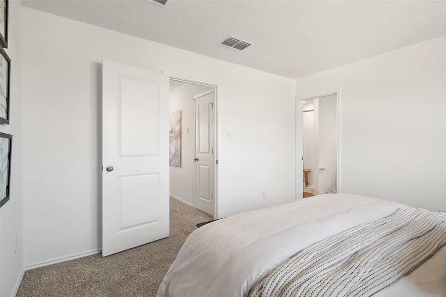 Furnished interior view inside a new home in Valverde, Bastrop (Image 4). Furnished interior view inside a new home in Valverde, Bastrop (Image 4).
