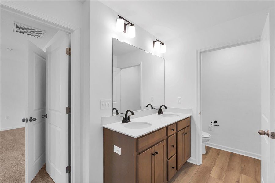 Furnished interior view inside a new home in Meece Townhomes, Easley (Image 9).