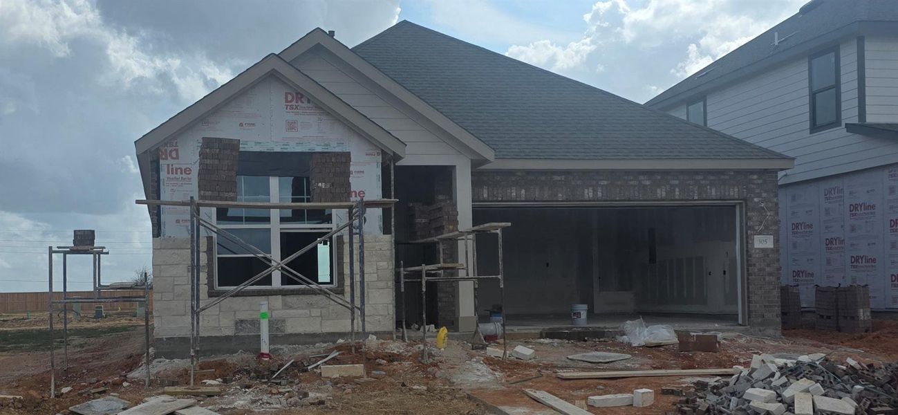 In-progress construction of a new home in , Brookshire, TX (Image 4). In-progress construction of a new home in , Brookshire, TX (Image 4).
