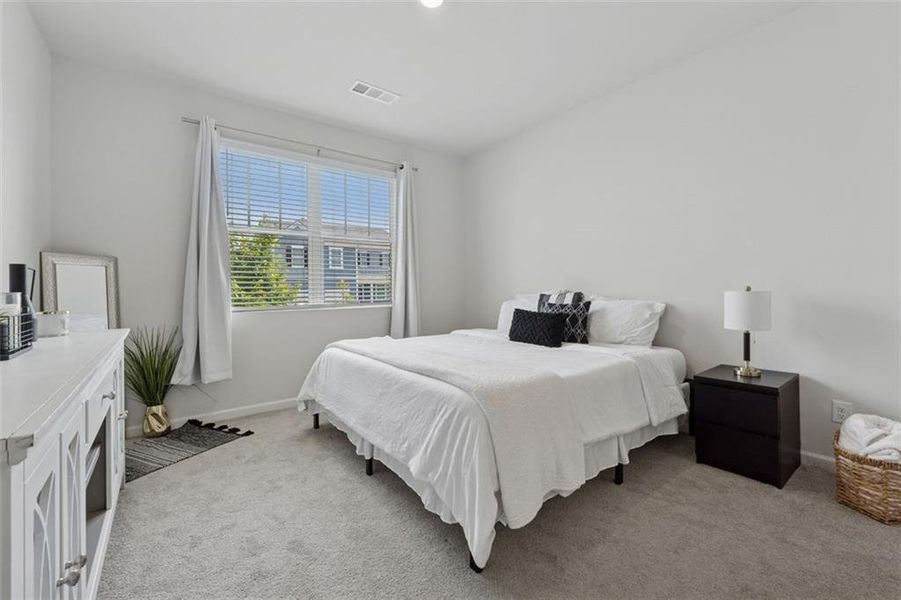 Furnished interior view inside a new home in Etowah Preserve, Dawsonville (Image 7).