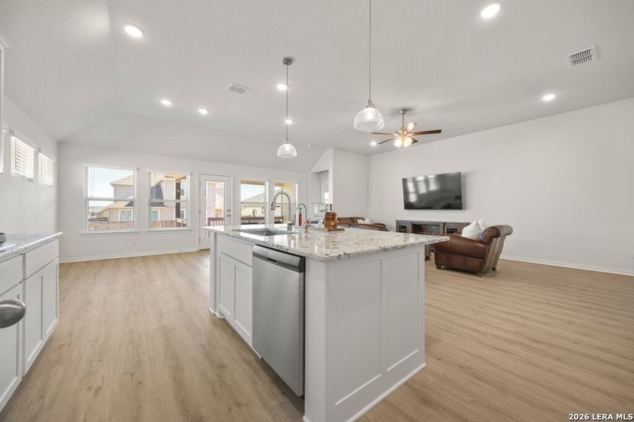 Furnished interior view inside a new home in Veramendi, New Braunfels (Image 5). Furnished interior view inside a new home in Veramendi, New Braunfels (Image 5).