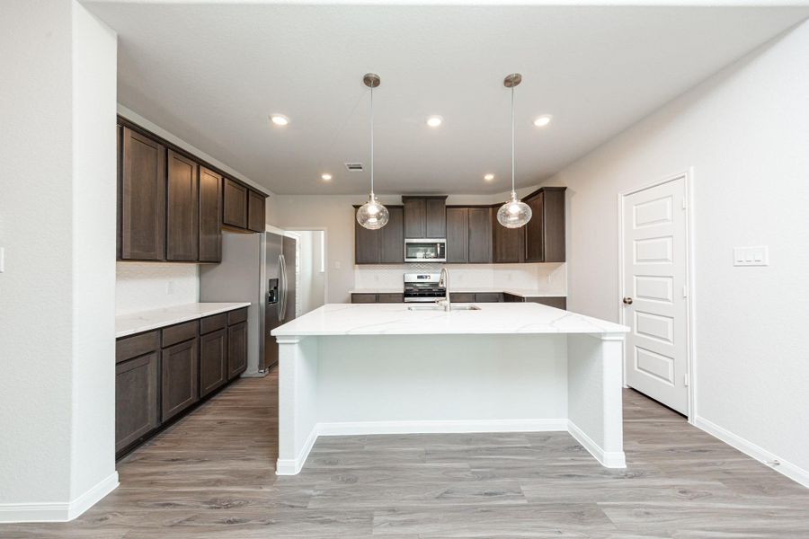 Furnished interior view inside a new home in Bluestem, Brookshire (Image 6).