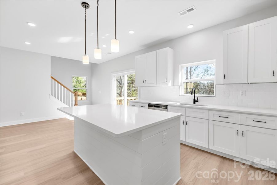 Furnished interior view inside a new home in , Kings Mountain (Image 6).