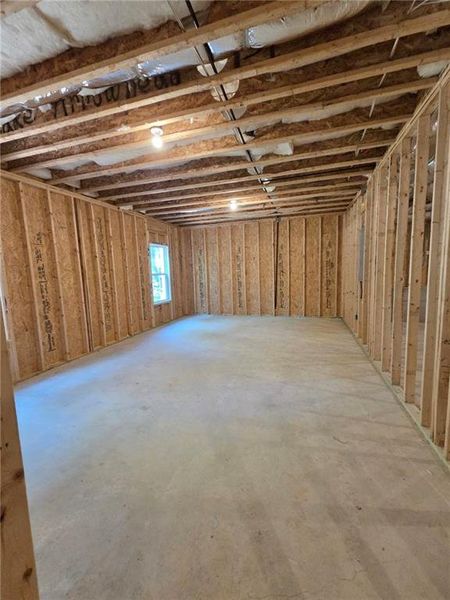 In-progress construction of a new home in , Waleska, GA (Image 17).