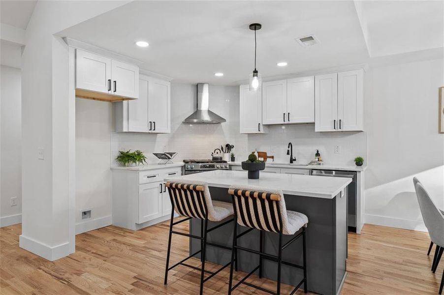 Furnished interior view inside a new home in , Snellville (Image 13).